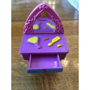 2002 Dora The Explorer Bedroom Vanity Table For Talking Doll House Mattel